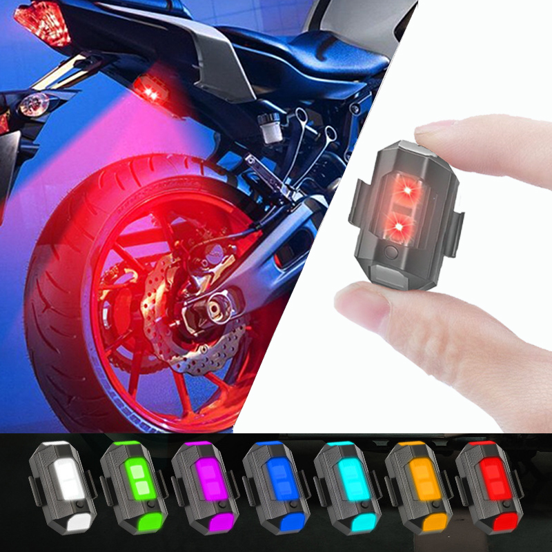 Sos Light Strobe - Motorcycle Lights Drone Strobe Light USB