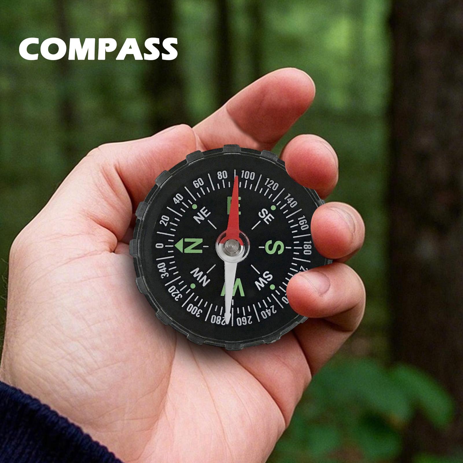 Compass Lensatic - Hiking Compass Waterproof Multifunctional Sighting Navigation