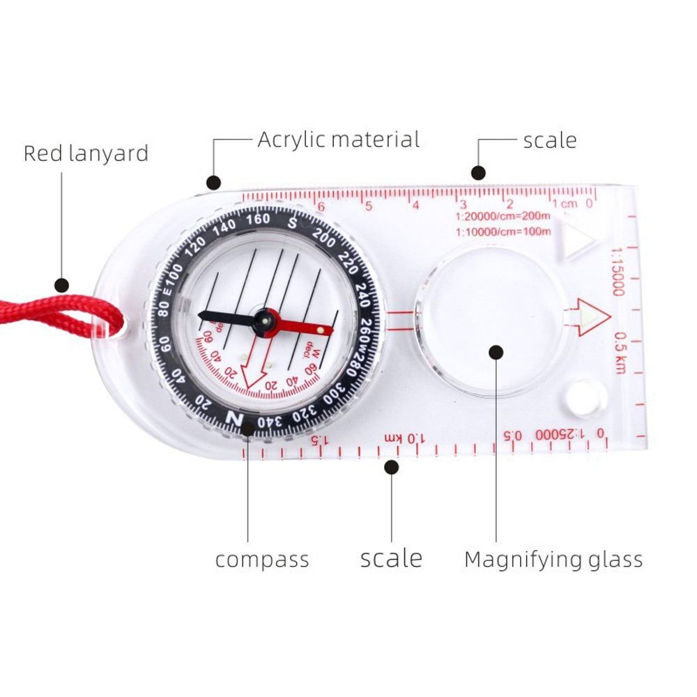 Orienteering Baseplate Compass - Compass Lensatic 评论和价格