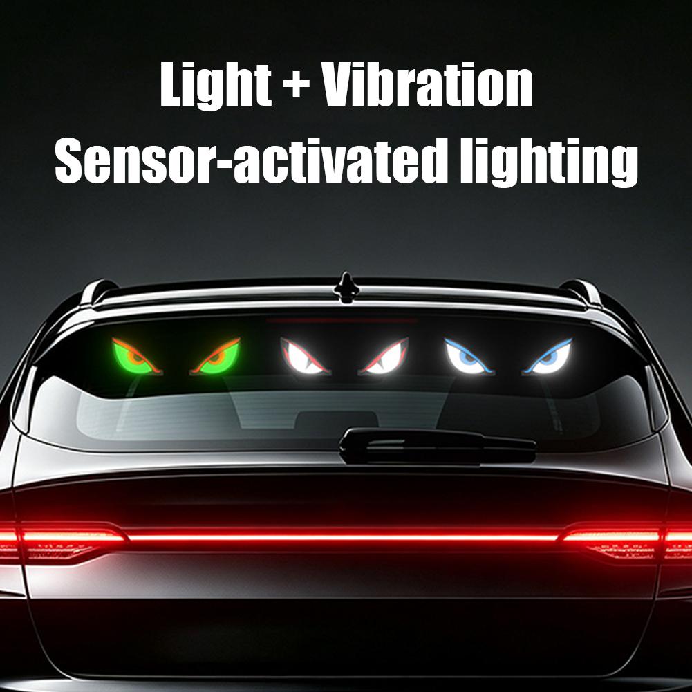 Solar Powered Demon Eye LED Ca - Sos Light Strobe 评论和价格