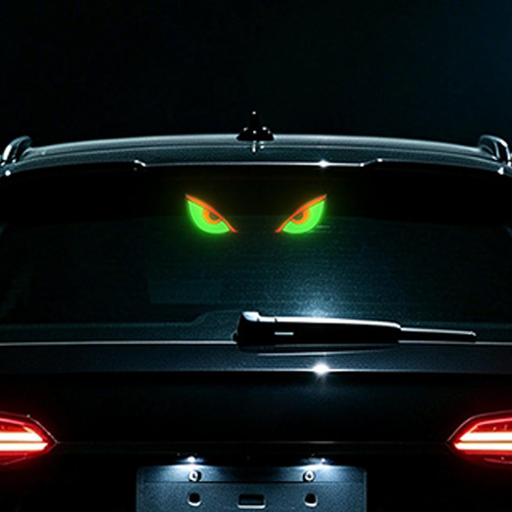 Solar Powered Demon Eye LED Ca - Sos Light Strobe 评论和价格