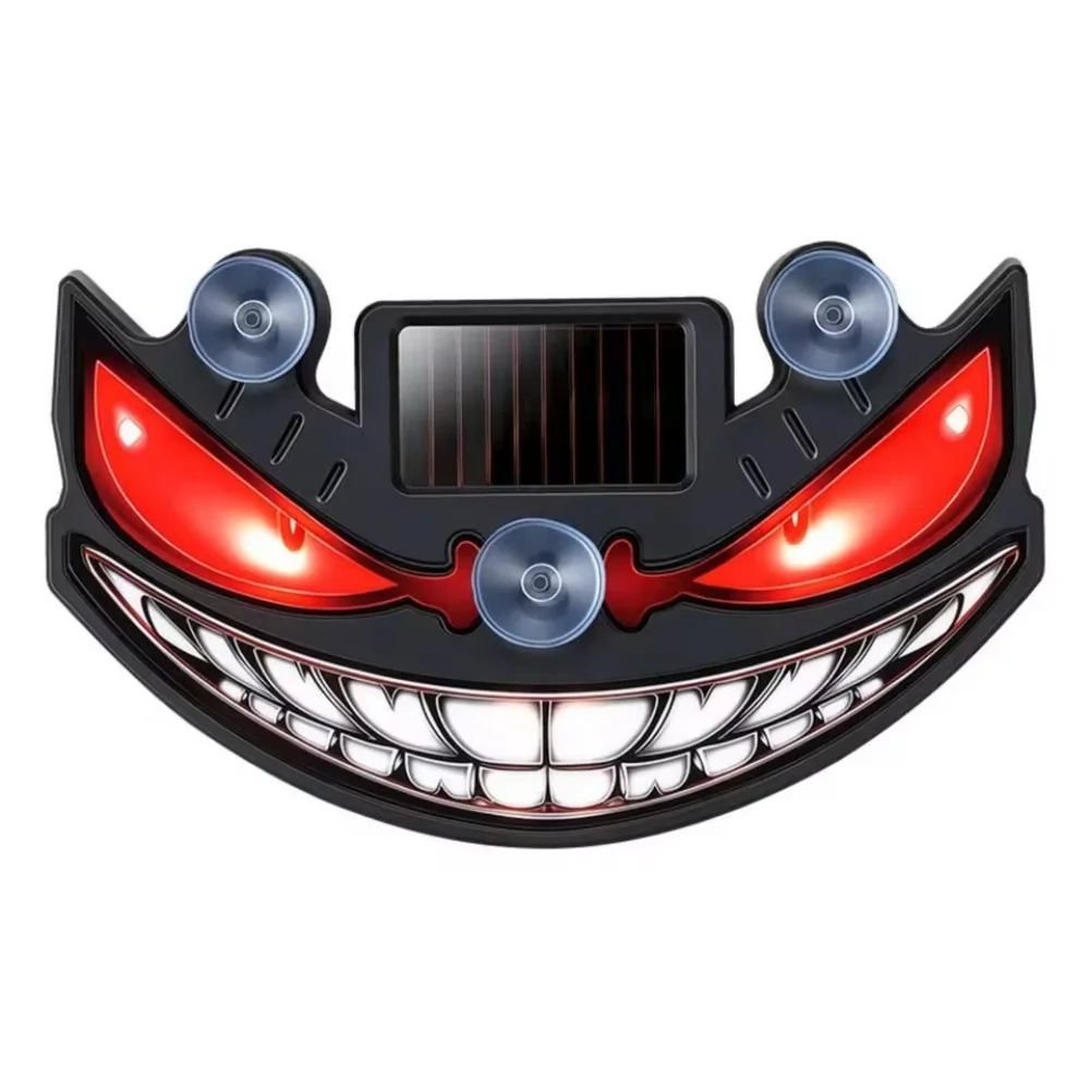 LED Devil's Face Car Warning W - Sos Light Strobe 评论和价格