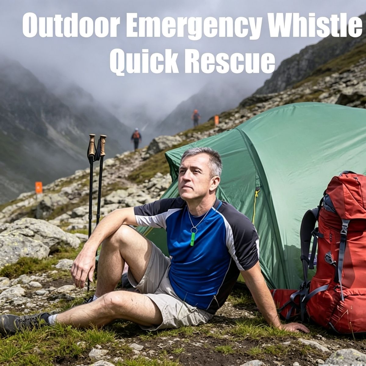 7Pcs Random Colors Emergency W - Emergency Whistle Loud 评论和价格