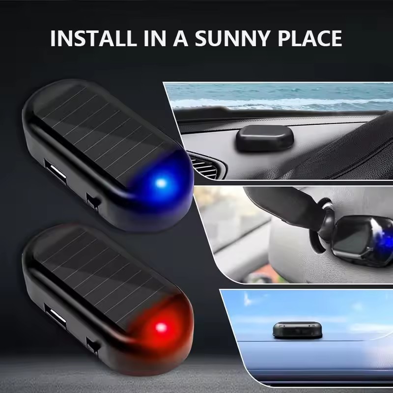1/2Pcs Car Fake Security Light - Sos Light Strobe 评论和价格