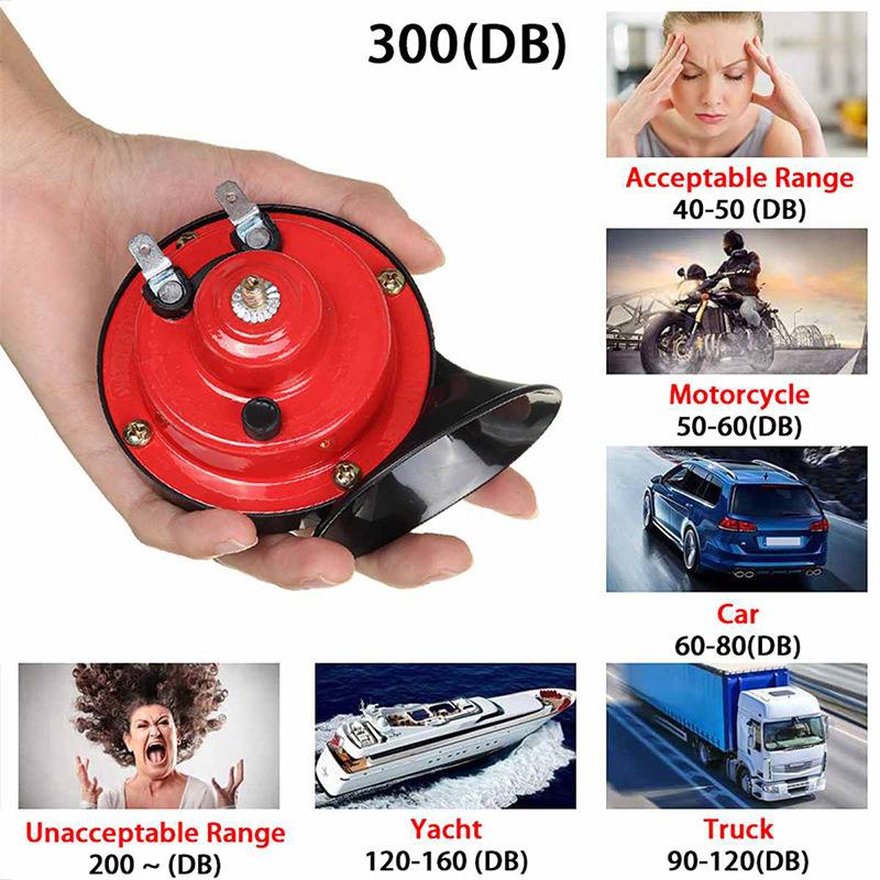New 2Pcs 300DB Super Loud Trai - Emergency Whistle Loud 评论和价格