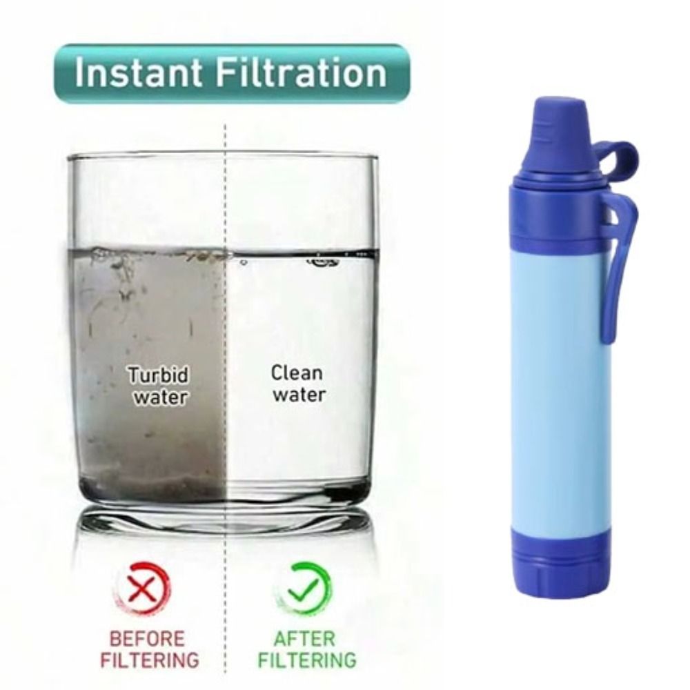 Mini Mini Water Filter Straw P - Water Purification Straw 评论和价格